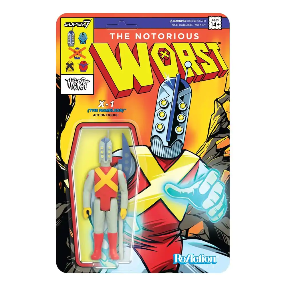 The Worst ReAction Action Figure Fala 05 Mutant Team X1 The Nameless 10 cm zdjęcie produktu