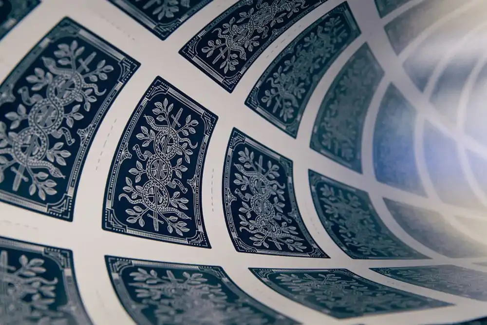 Talia Kart do Pokera Theory Blue Monarchs zdjęcie produktu