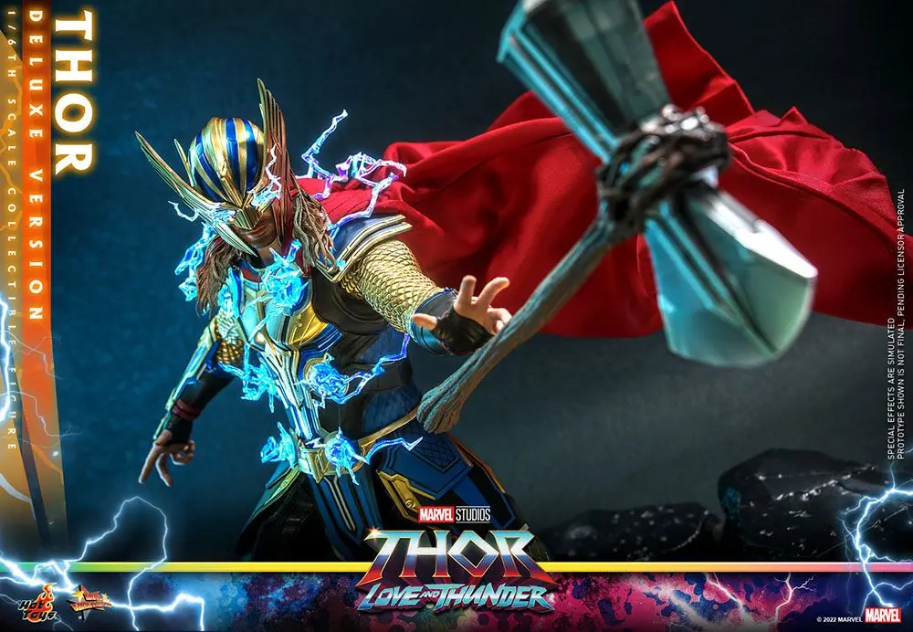 Thor: Miłość i grom Figurka Akcji Arcydzieło 1/6 Thor (Deluxe Version) 32 cm zdjęcie produktu