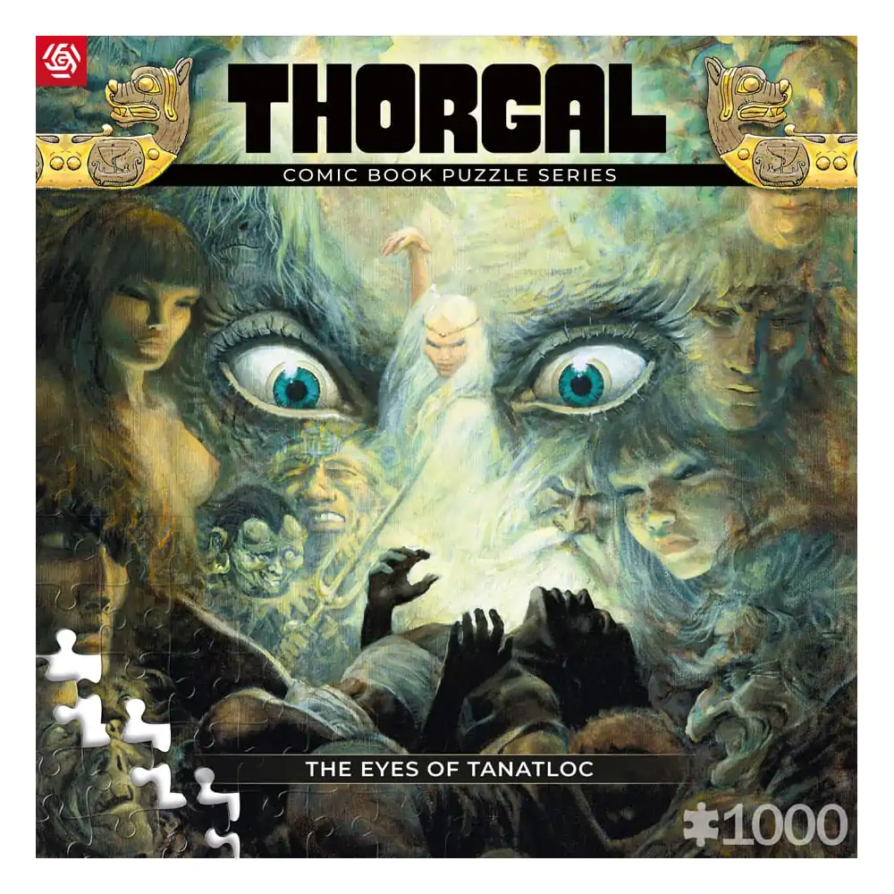 Thorgal Comic Puzzle Oczy Tanatloca (1000 elementów) zdjęcie produktu
