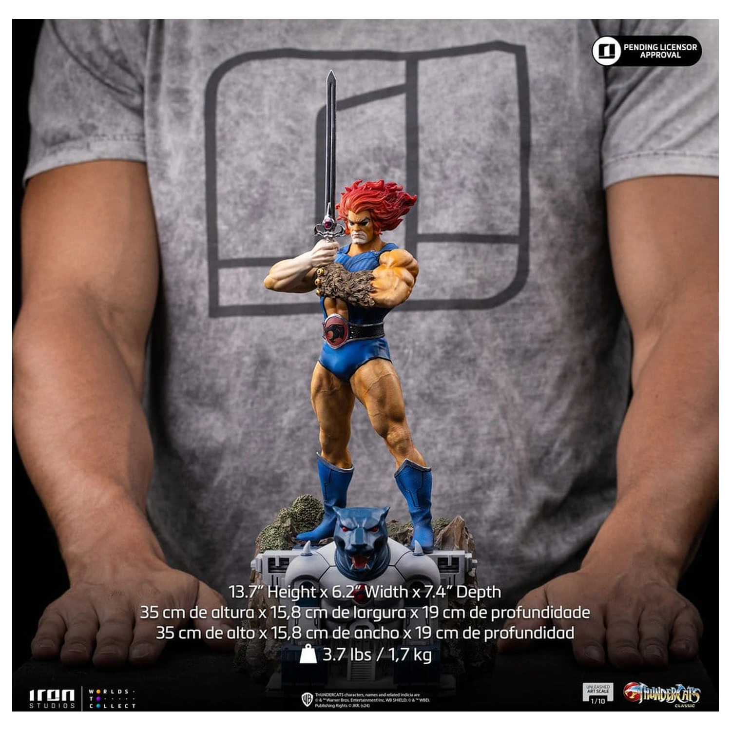 ThunderCats Art Scale Statua 1/10 Lion-O Unleashed 35 cm zdjęcie produktu