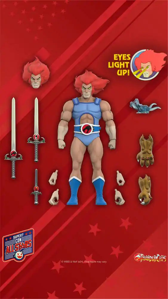 Thundercats Ultimates Figurka Akcji Lion-O (Oczy LED) 18 cm zdjęcie produktu