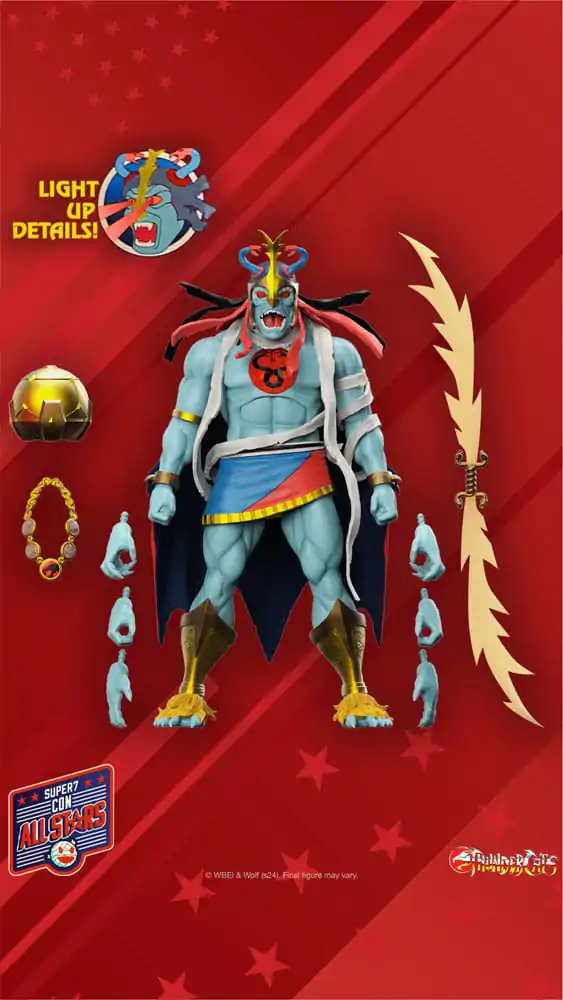 Thundercats Ultimates Figurka Akcji Mumm-Ra (LED Eyes) 18 cm zdjęcie produktu