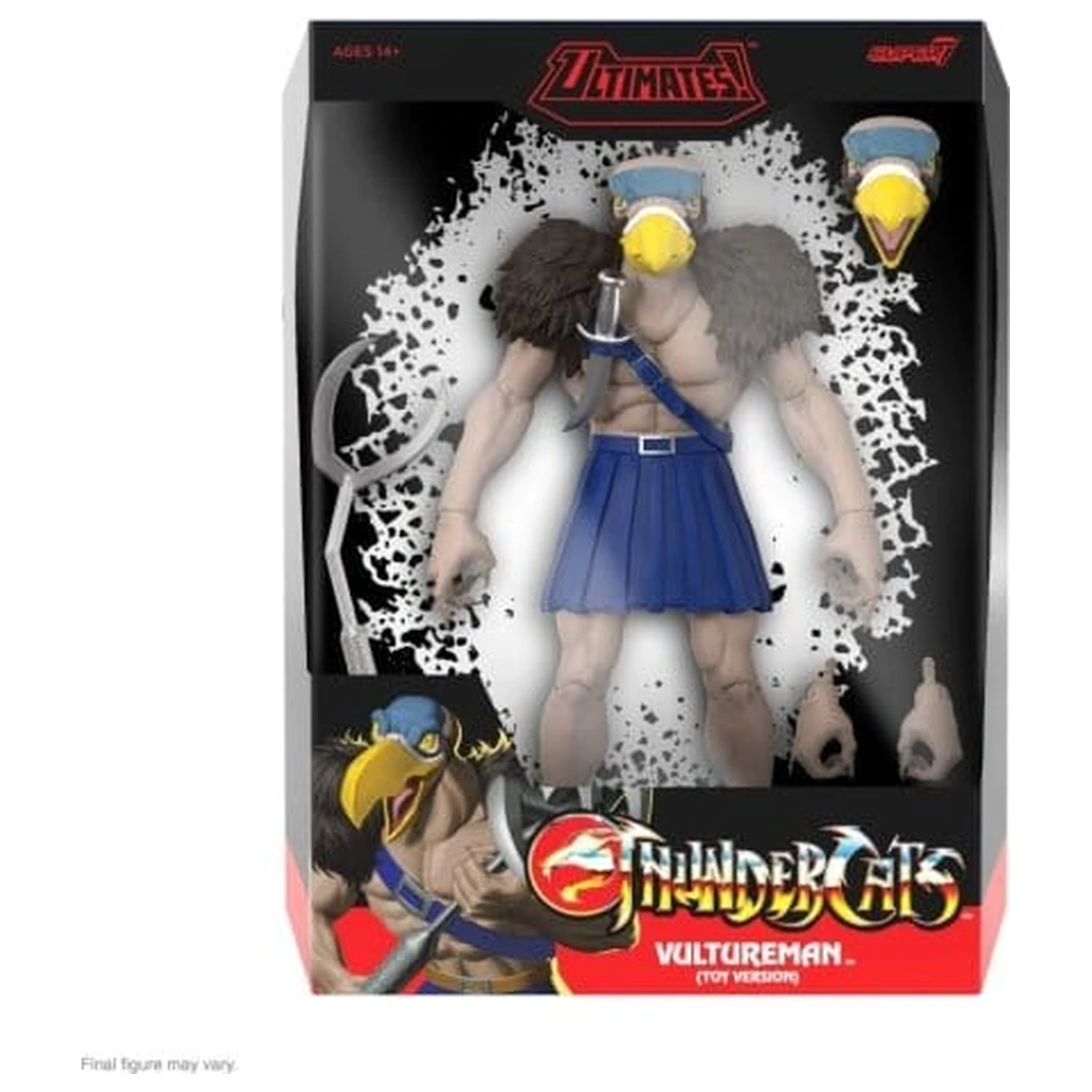 Figurka Thundercats Ultimates Action Figure Wave 13 Vultureman (Toy Recolor) 18 cm zdjęcie produktu