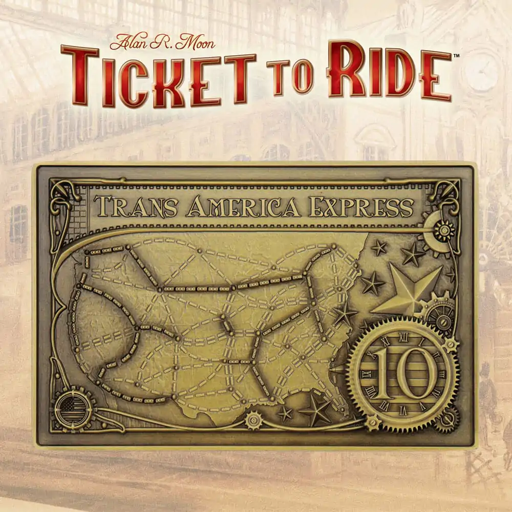 Ticket to Ride Ingot Trans America Express Edycja Limitowana zdjęcie produktu