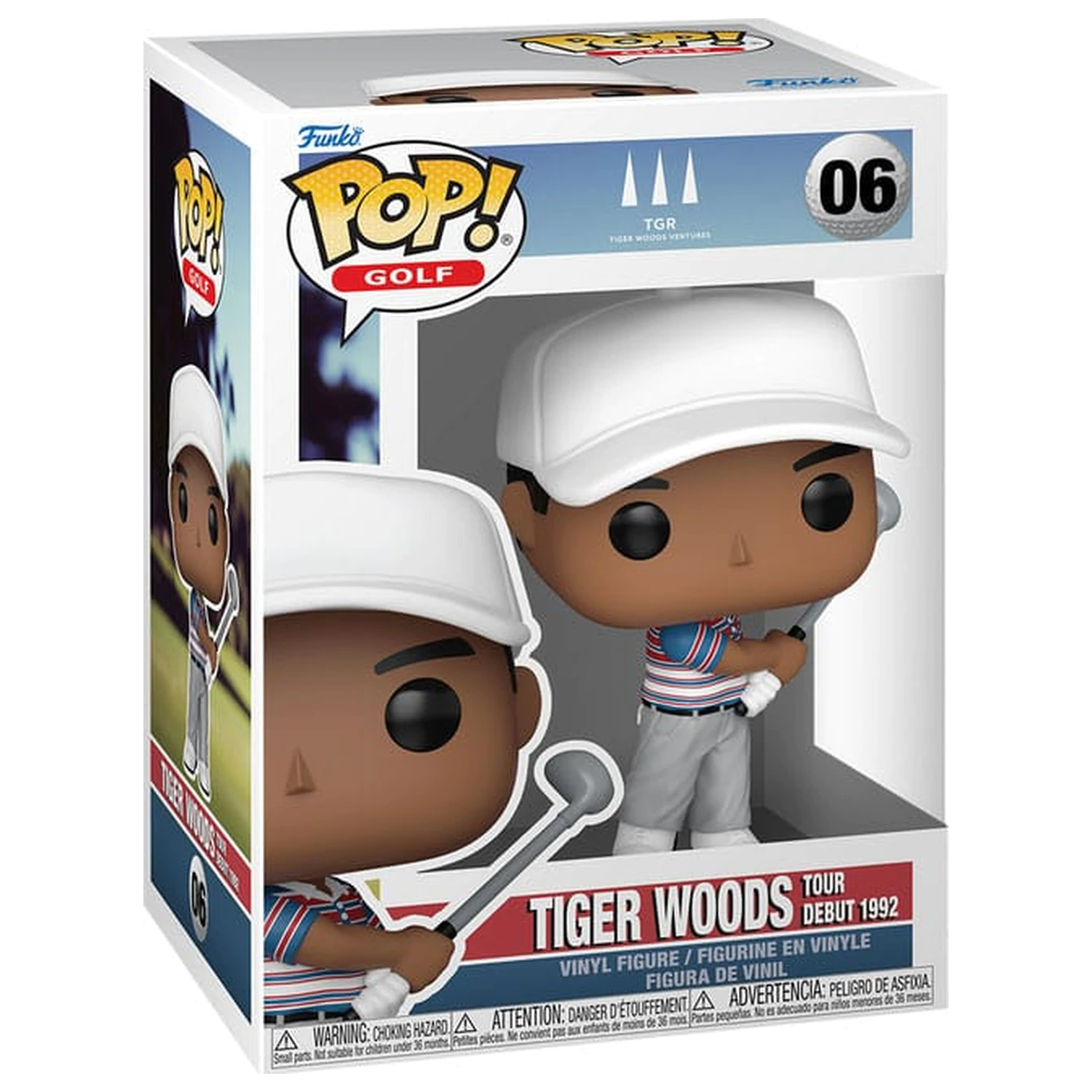Tiger Woods Funko POP! Golf Vinyl Figure Tour Debut 1992 9 cm zdjęcie produktu