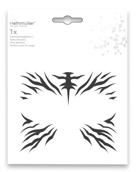 Tygrysia Twarz Tatuaż zdjęcie produktu