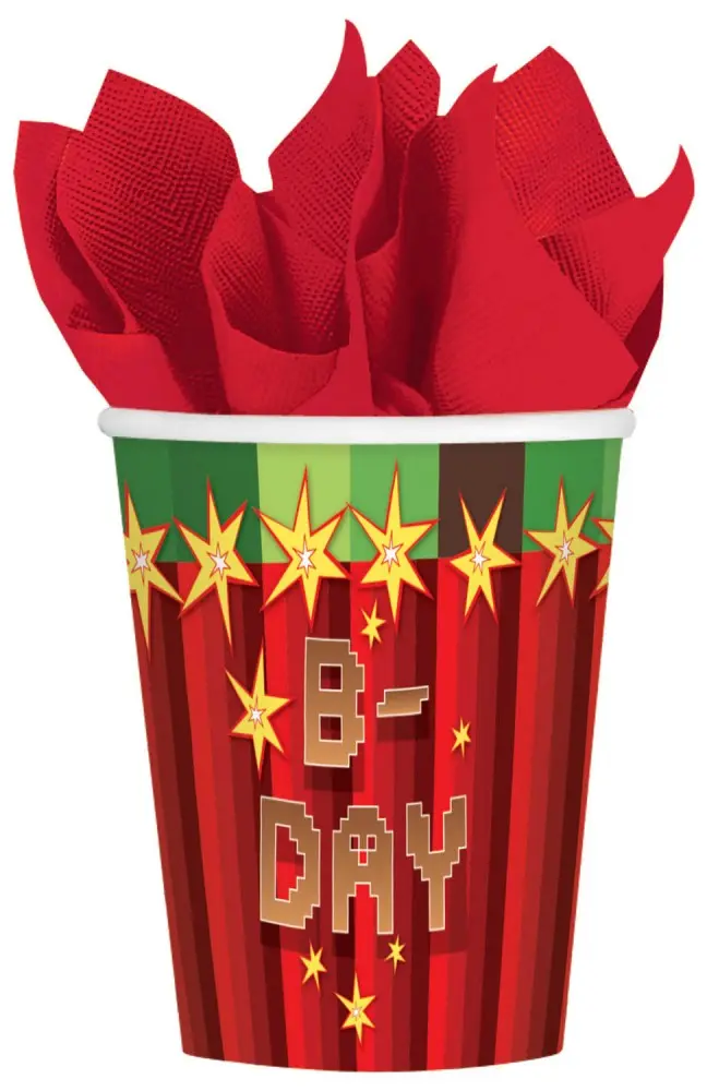 TNT Party papierowy kubek 8 sztuk 250 ml zdjęcie produktu