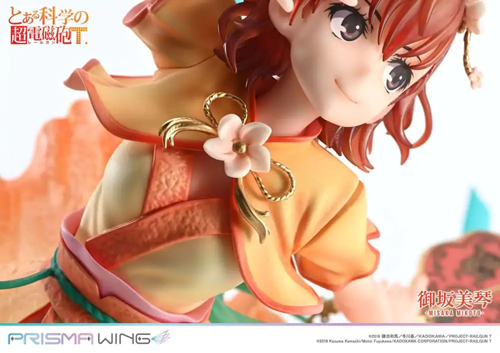 To Aru Kagaku no Railgun Prisma Wing PVC Statuetka 1/7 Misaka Mikoto 22 cm zdjęcie produktu