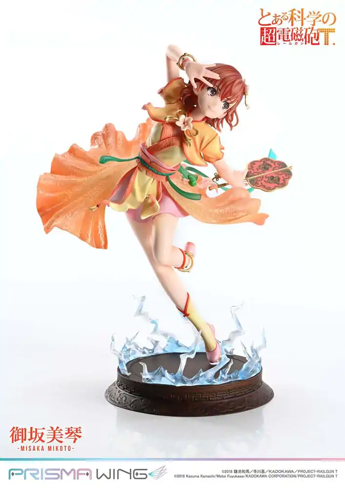 To Aru Kagaku no Railgun Prisma Wing PVC Statuetka 1/7 Misaka Mikoto 22 cm zdjęcie produktu