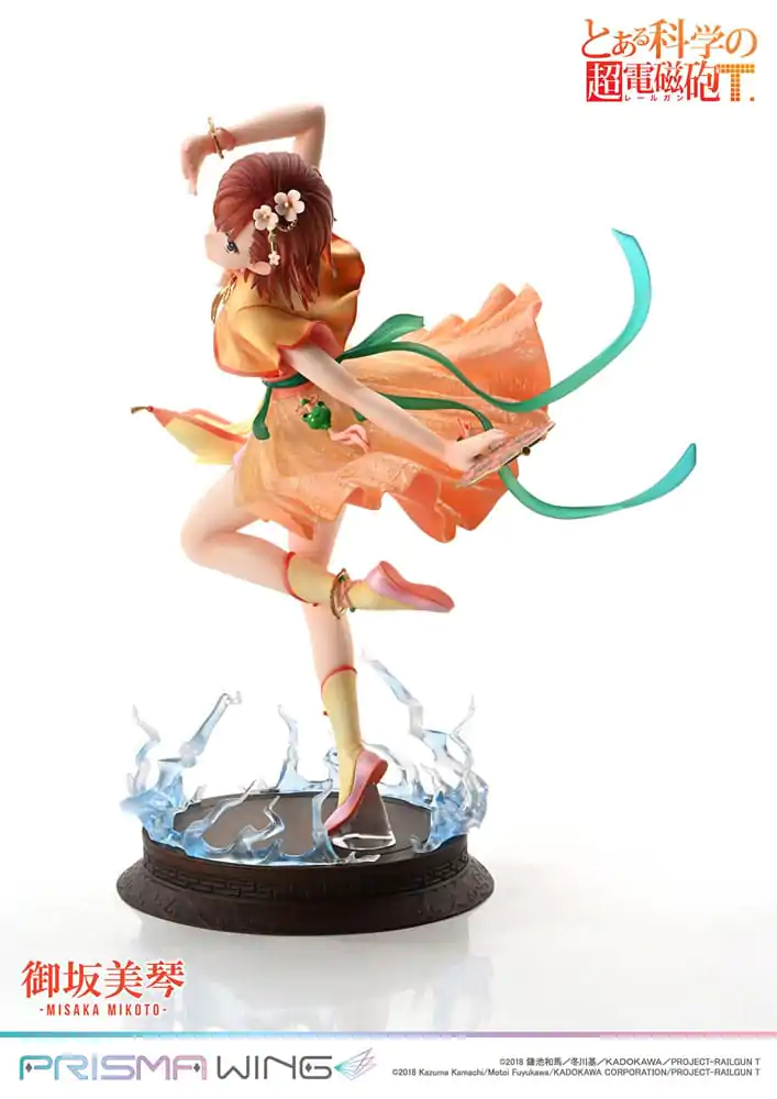 To Aru Kagaku no Railgun Prisma Wing PVC Statuetka 1/7 Misaka Mikoto 22 cm zdjęcie produktu