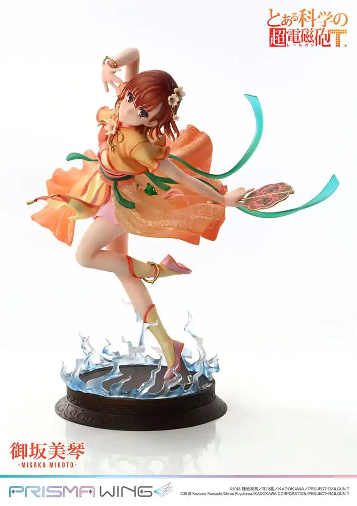 To Aru Kagaku no Railgun Prisma Wing PVC Statuetka 1/7 Misaka Mikoto 22 cm zdjęcie produktu