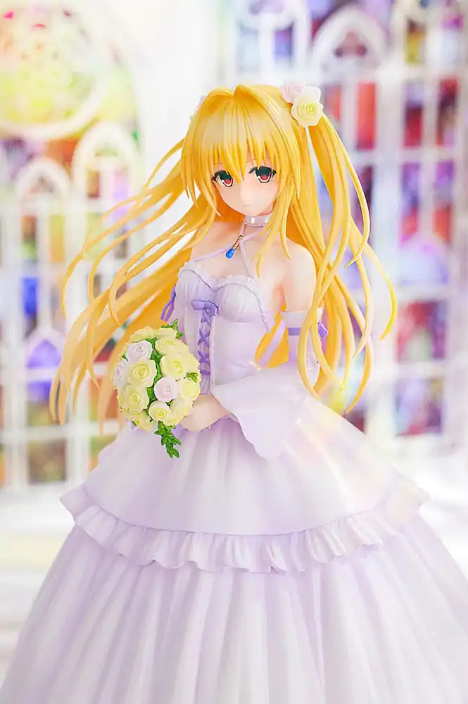 To Love-Ru Darkness PVC Statuetka 1/7 Golden Darkness Wedding Dress Ver. 23 cm zdjęcie produktu