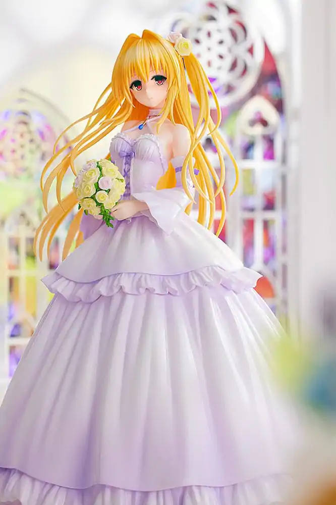 To Love-Ru Darkness PVC Statuetka 1/7 Golden Darkness Wedding Dress Ver. 23 cm zdjęcie produktu