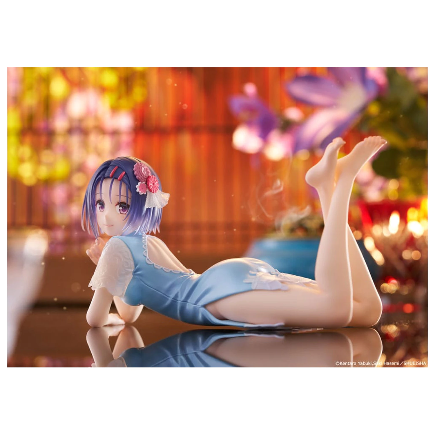 To Love-Ru Darkness statuetka z PVC słodka figurka na biurko Haruna Sairenji (China Dress Ver.) 13 cm zdjęcie produktu