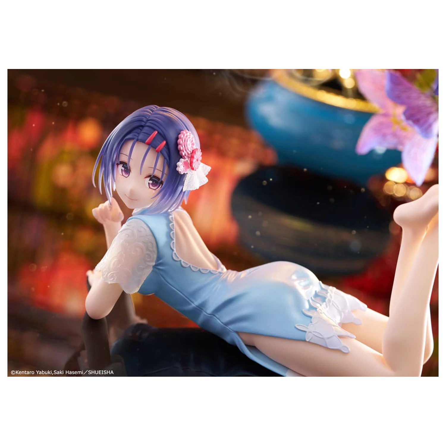 To Love-Ru Darkness statuetka z PVC słodka figurka na biurko Haruna Sairenji (China Dress Ver.) 13 cm zdjęcie produktu