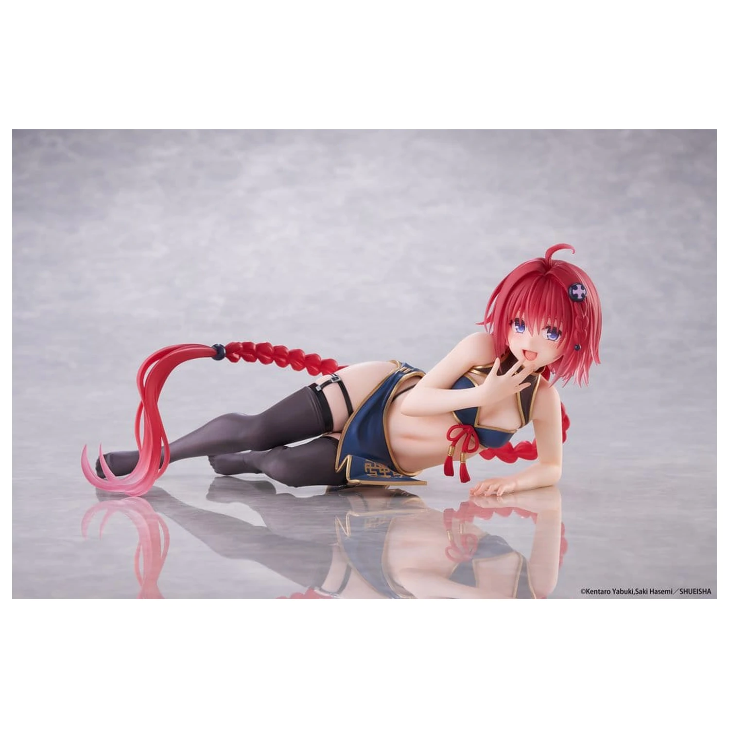 To Love-Ru Darkness Desktop Cute figurka z PVC Mea Kurosaki (Chinese Dress Ver.) 13 cm zdjęcie produktu