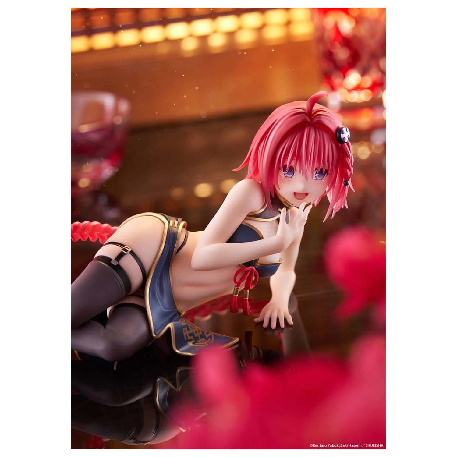 To Love-Ru Darkness Desktop Cute figurka z PVC Mea Kurosaki (Chinese Dress Ver.) 13 cm zdjęcie produktu
