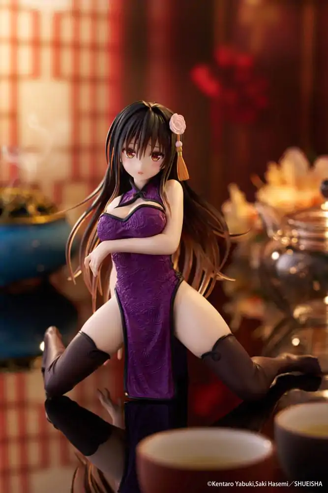 To Love Ru Darkness Biurko Śliczna Figurka PVC Yui Kotegawa (Chinese Dress Ver.) 13 cm zdjęcie produktu