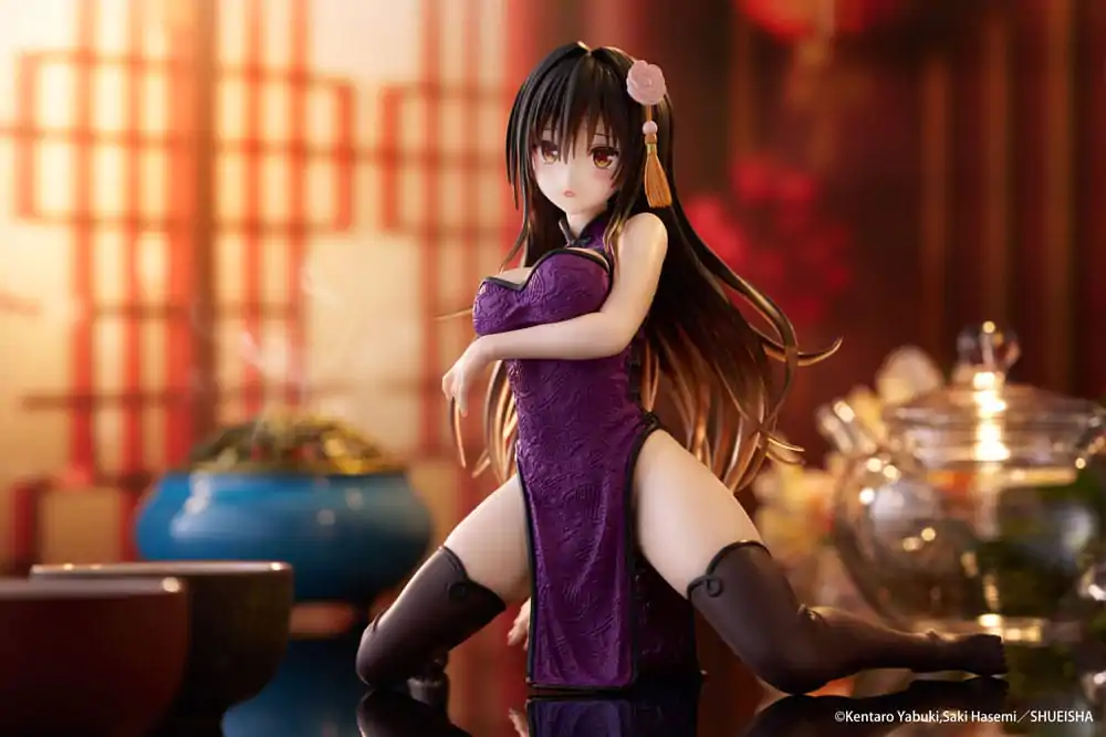 To Love Ru Darkness Biurko Śliczna Figurka PVC Yui Kotegawa (Chinese Dress Ver.) 13 cm zdjęcie produktu