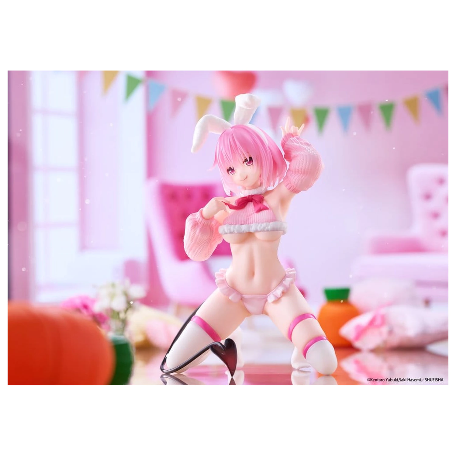 To Love-Ru Darkness MOFLOCK Figurka z PVC Momo (Fluffy Bunny Ver.) 13 cm zdjęcie produktu