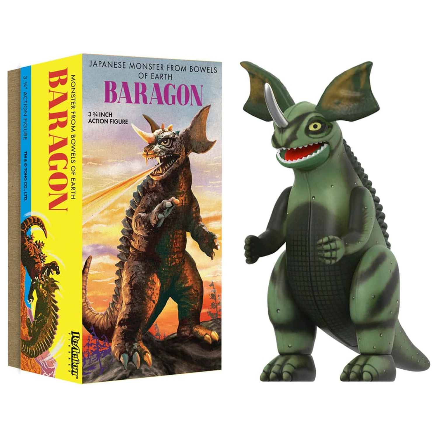 Toho ReAction Figurka Akcji Fala 01 (Retro Tin) Baragon (Marusan Tin) 10 cm zdjęcie produktu