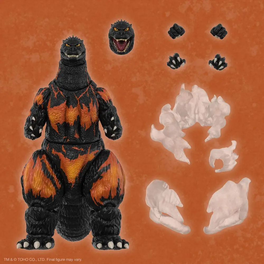 Toho Ultimates Action Figure Burning Godzilla 1995 20 cm zdjęcie produktu