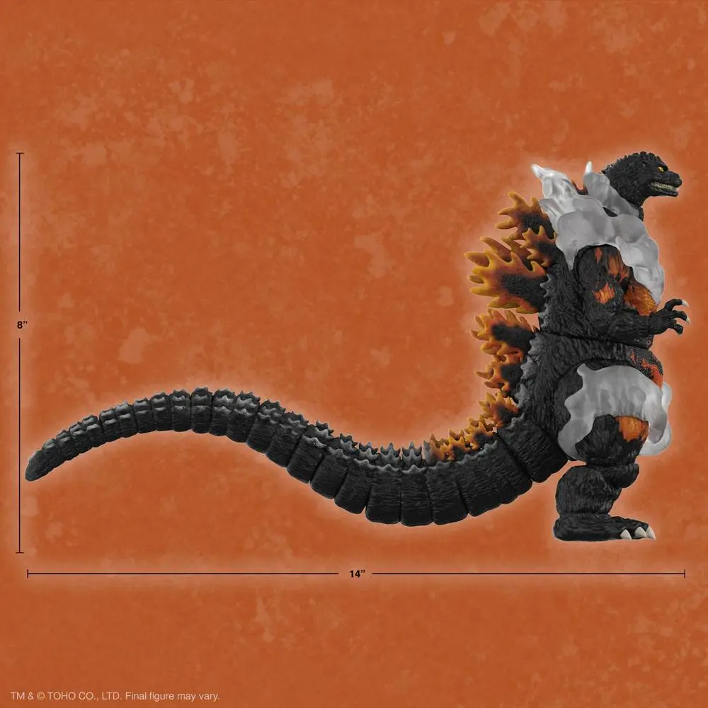 Toho Ultimates Action Figure Burning Godzilla 1995 20 cm zdjęcie produktu