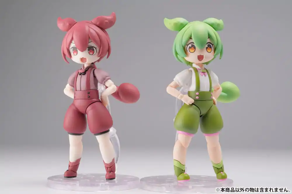 Tohoku Zunko zestaw modelu plastikowego 1/12 Plafia Ankomon 10 cm zdjęcie produktu