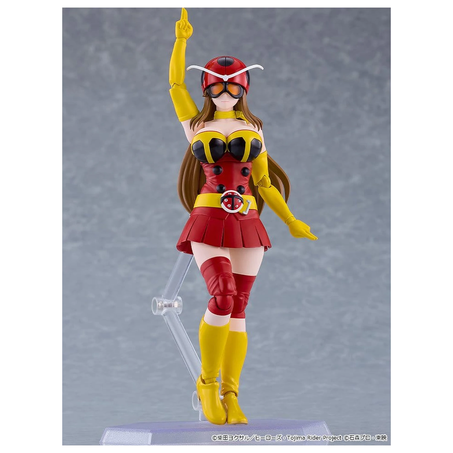 Tojima Wants to Be a Kamen Rider Figma figurka akcji Yuriko Okada (Electro-Wave Human Tackle Ver.) 14 cm zdjęcie produktu