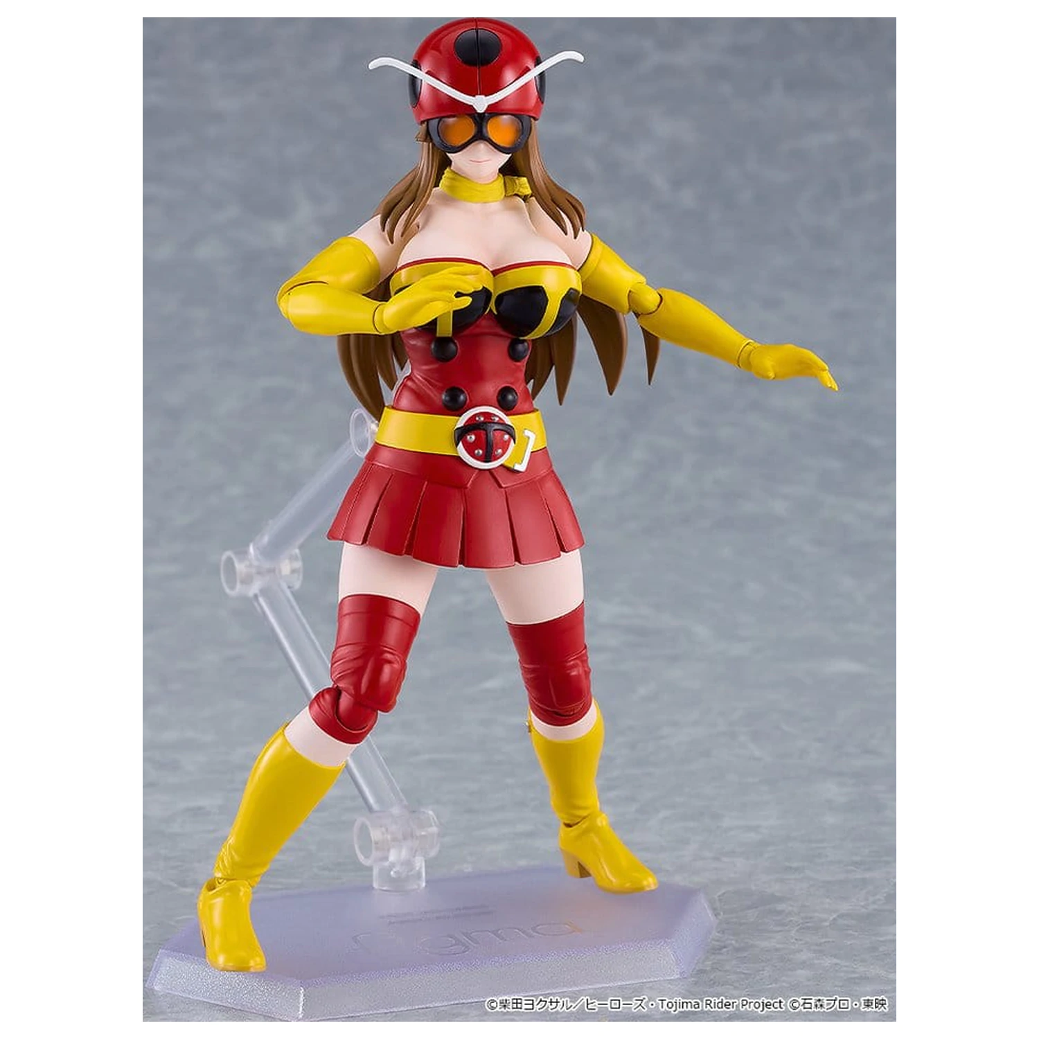 Tojima Wants to Be a Kamen Rider Figma figurka akcji Yuriko Okada (Electro-Wave Human Tackle Ver.) 14 cm zdjęcie produktu