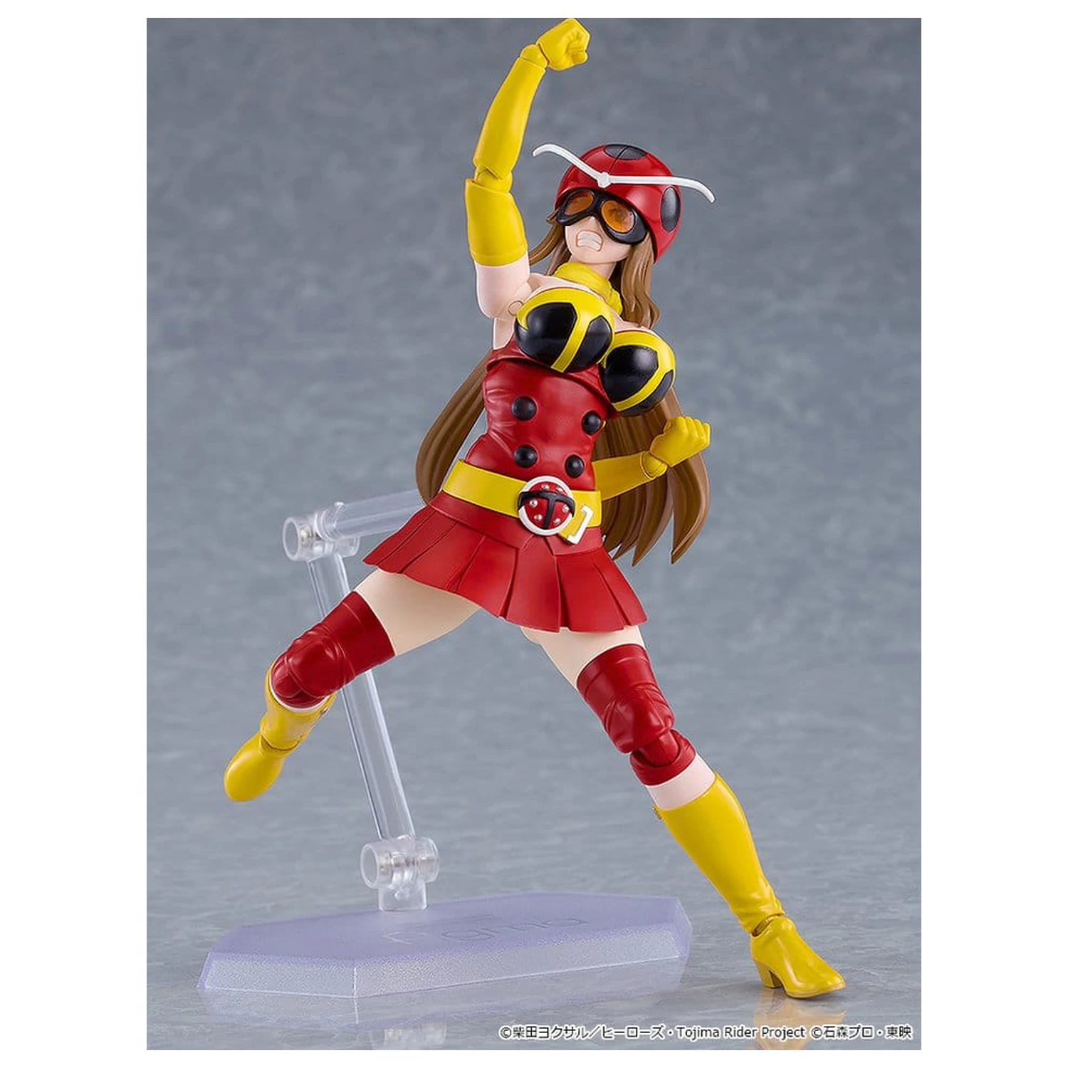 Tojima Wants to Be a Kamen Rider Figma figurka akcji Yuriko Okada (Electro-Wave Human Tackle Ver.) 14 cm zdjęcie produktu