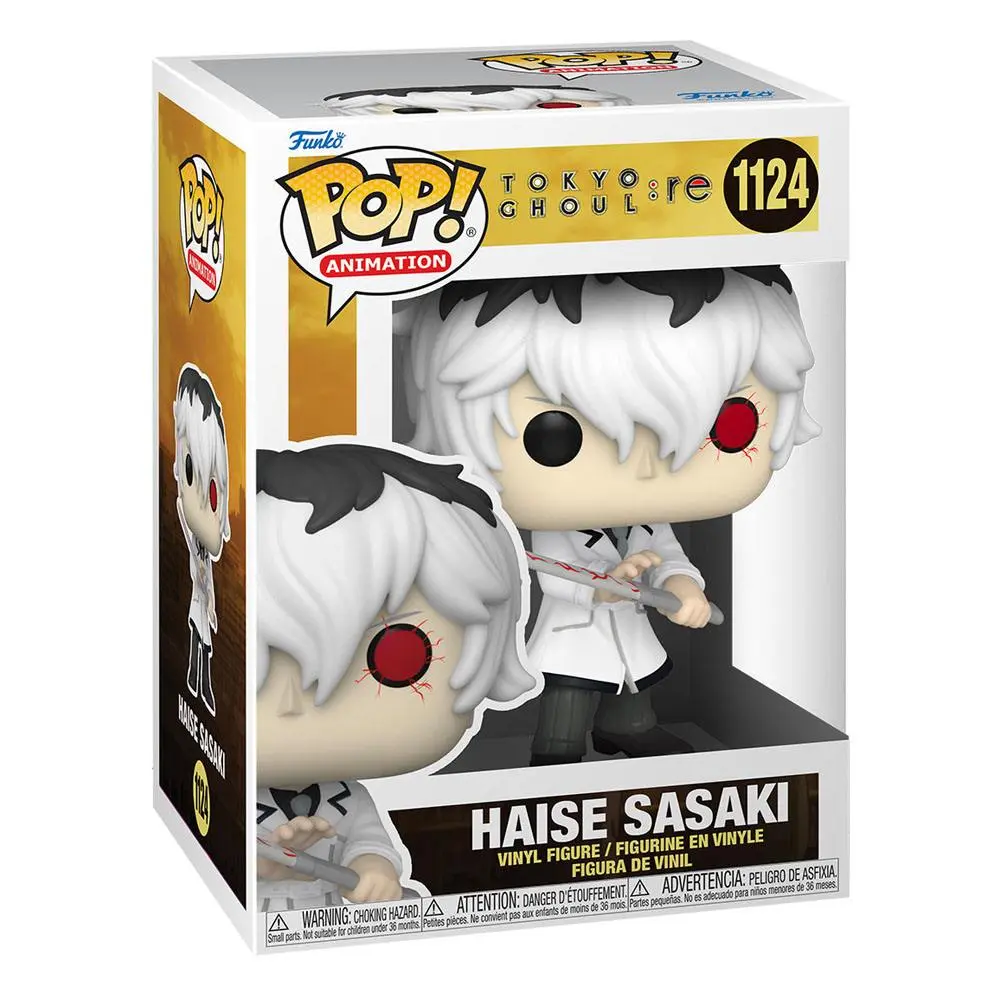 Tokyo Ghoul POP! Animation Figurka winylowa Haise Sasaki w białym stroju 9 cm zdjęcie produktu