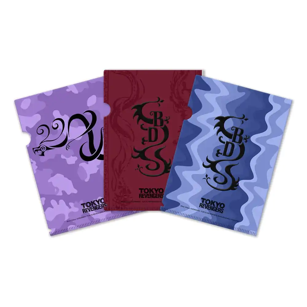 Tokyo Revengers Zestaw 3-częściowych teczek (Clearfile) zdjęcie produktu