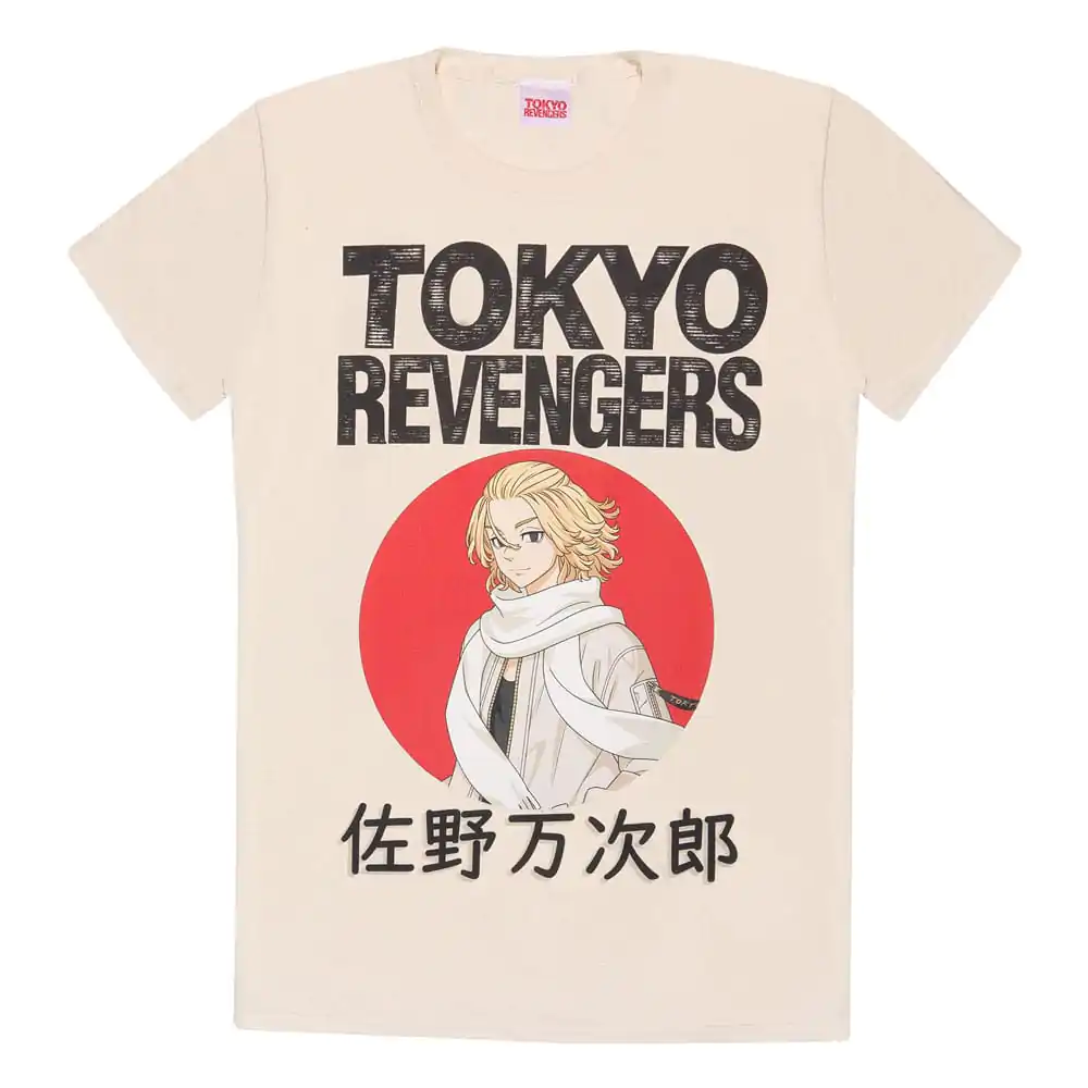 Tokyo Revengers T-Shirt Manjiro Sano Red Circle Koszulka zdjęcie produktu