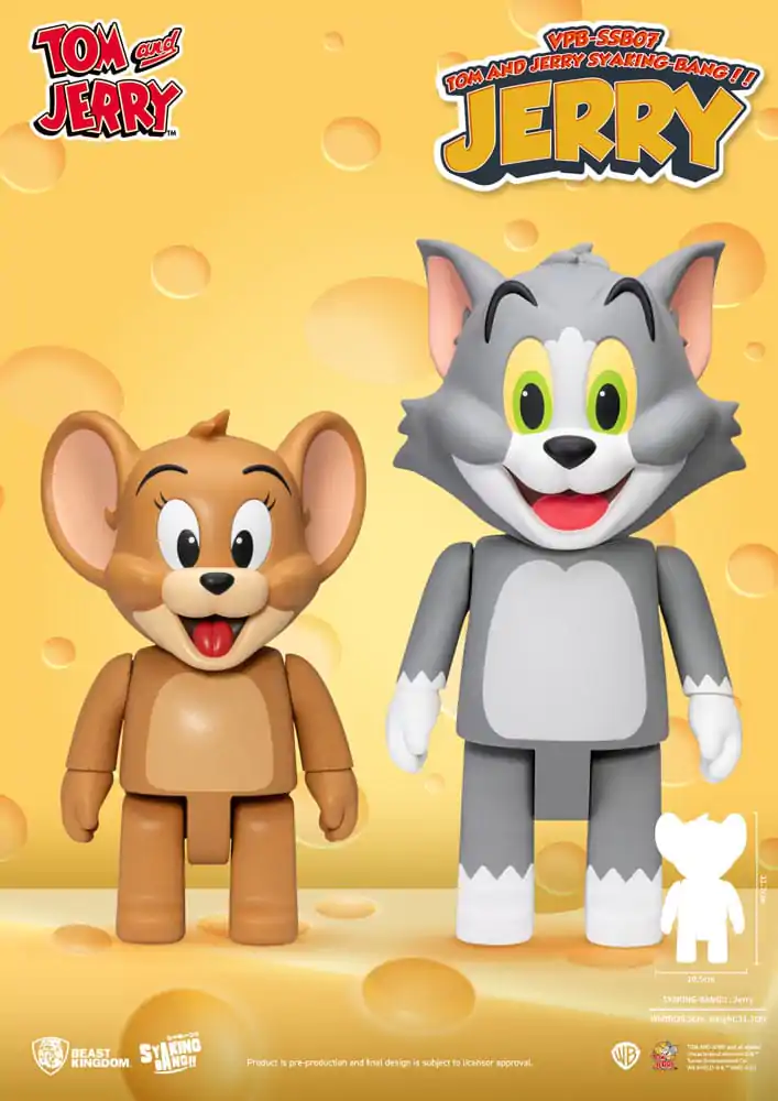 Tom & Jerry Syaking Bang Figurka PVC Jerry 30 cm zdjęcie produktu