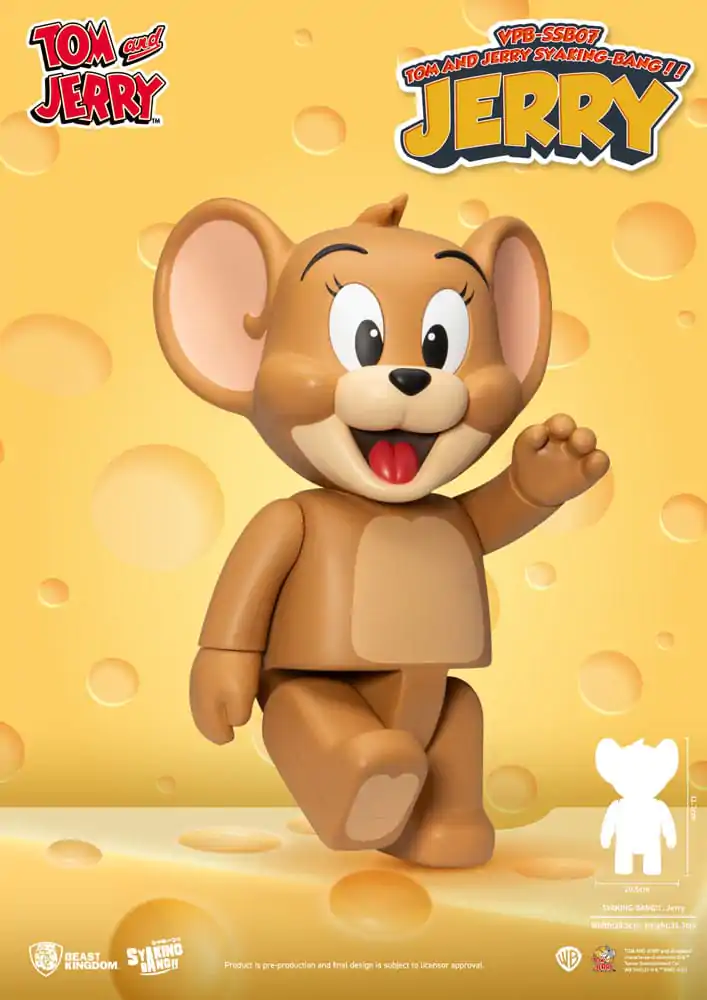 Tom & Jerry Syaking Bang Figurka PVC Jerry 30 cm zdjęcie produktu