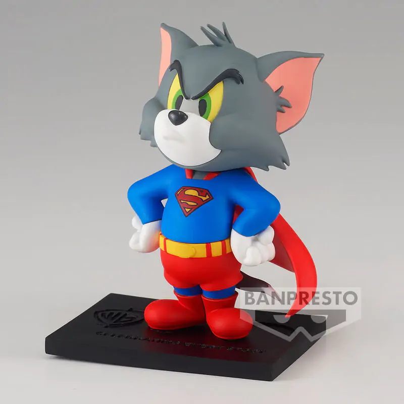 Tom and Jerry 100th Anniversary Warner Bros. Tom jako Superman figurka 8cm zdjęcie produktu