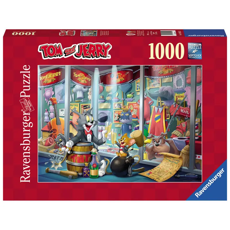 Puzzle Tom and Jerry 1000 elementów zdjęcie produktu