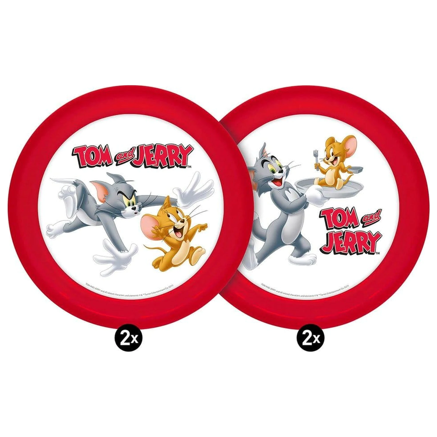 Tom & Jerry Talerze 4-pak 21 cm zdjęcie produktu