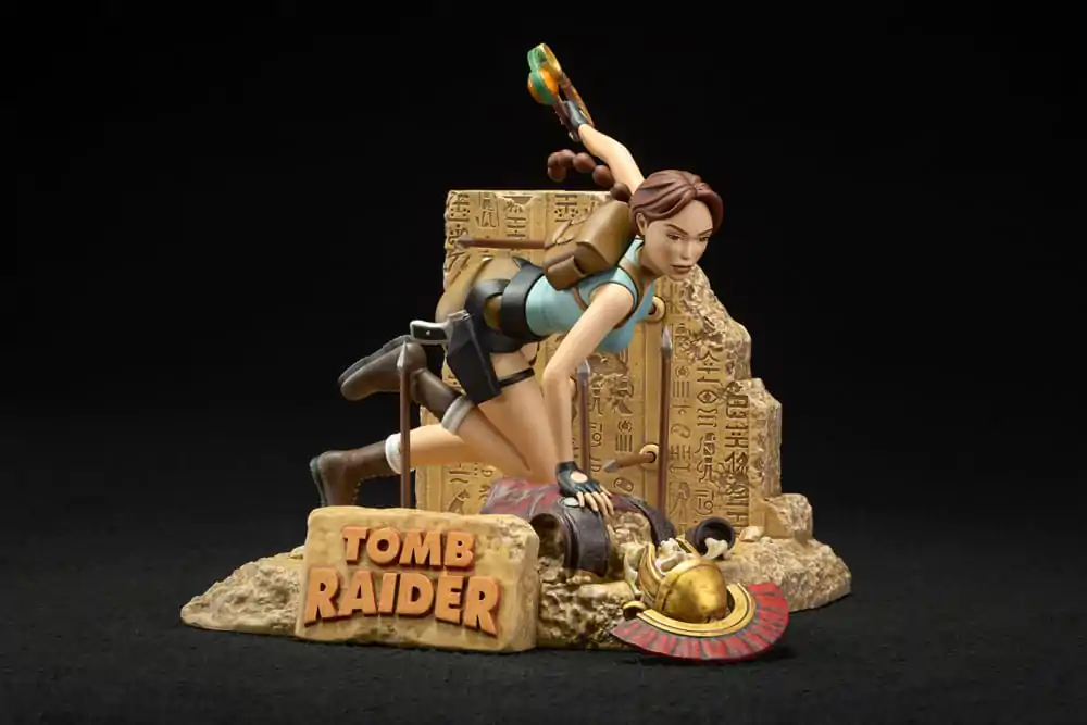 Tomb Raider 1996 PVC Statuetka Lara Croft Classic Era 17 cm zdjęcie produktu