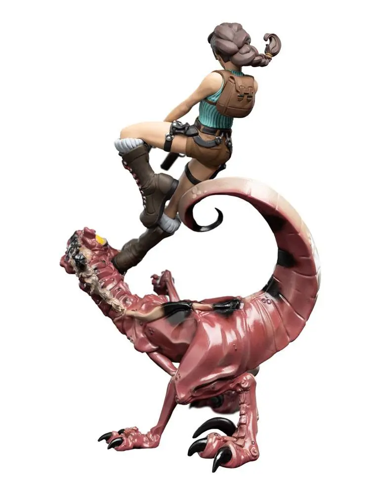 Tomb Raider Mini Epics Figurka Winylowa Lara Croft & Raptor 24 cm zdjęcie produktu