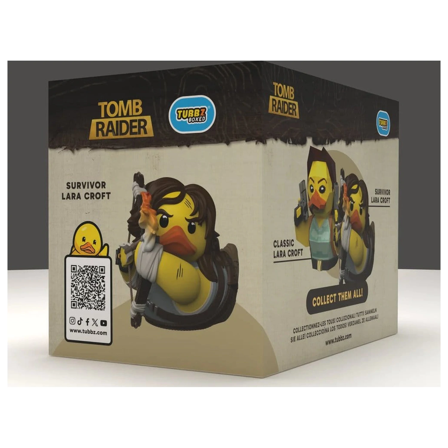 Tomb Raider Tubbz figurka PVC Lara Croft (Survivor) w pudełku 10 cm zdjęcie produktu