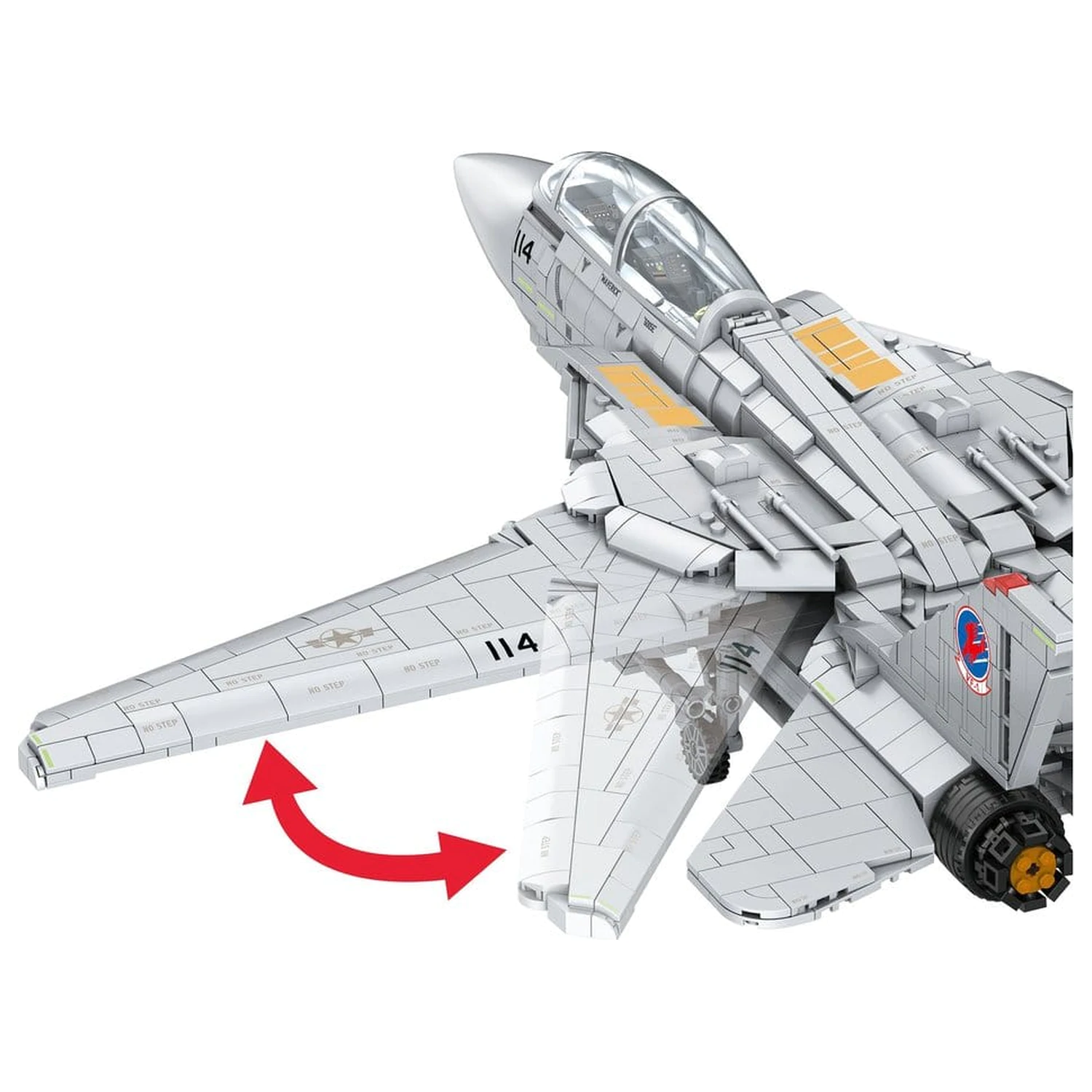 Top Gun Brick System Set Maverick's F-14A Tomcat zdjęcie produktu