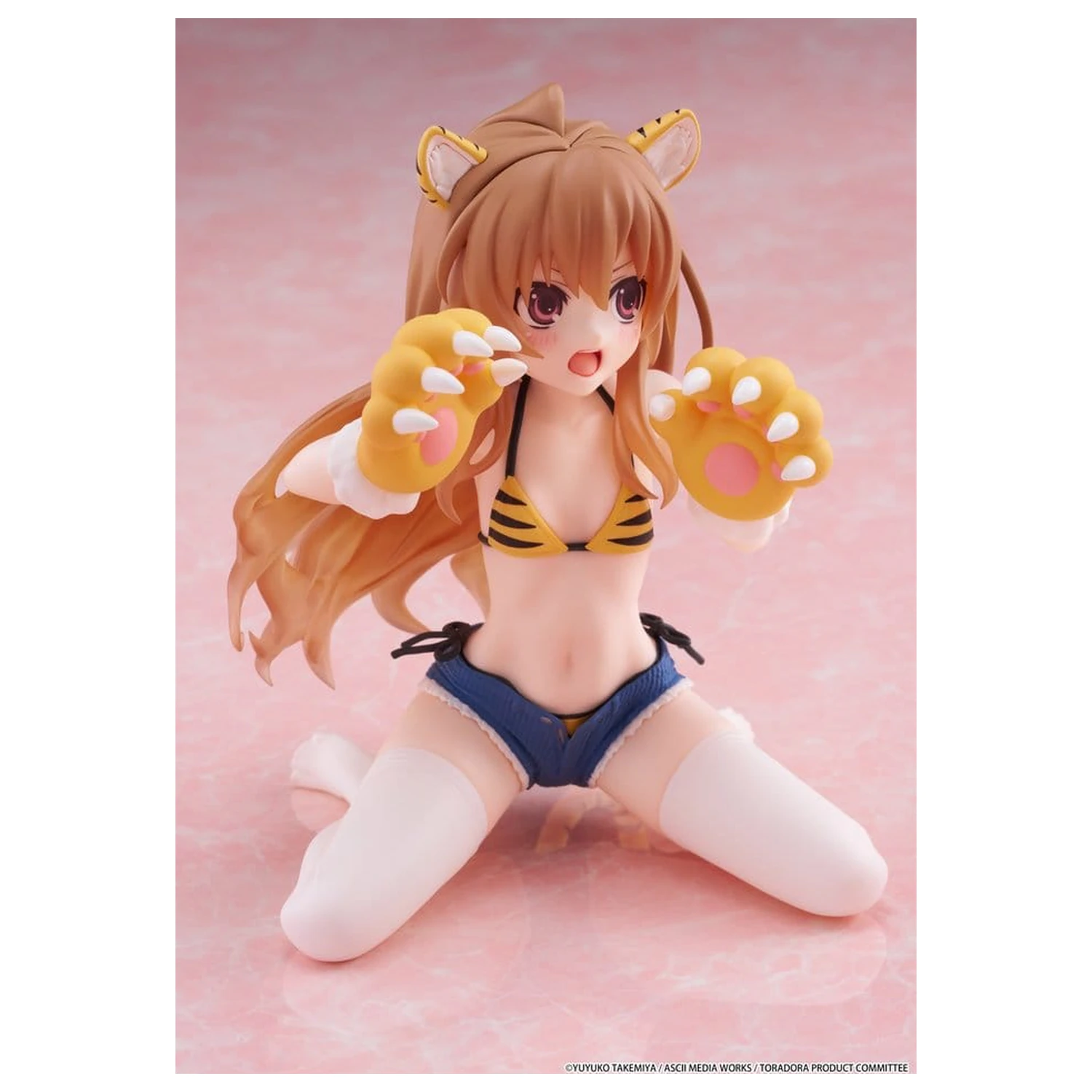 Toradora! Śliczna figurka Taiga Aisaka (w stroju kąpielowym Tygrysa) z PVC, na biurko, 13 cm zdjęcie produktu