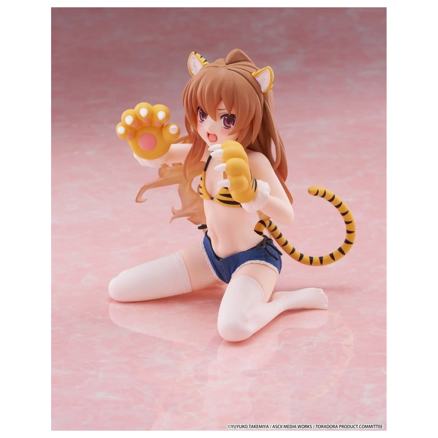 Toradora! Śliczna figurka Taiga Aisaka (w stroju kąpielowym Tygrysa) z PVC, na biurko, 13 cm zdjęcie produktu