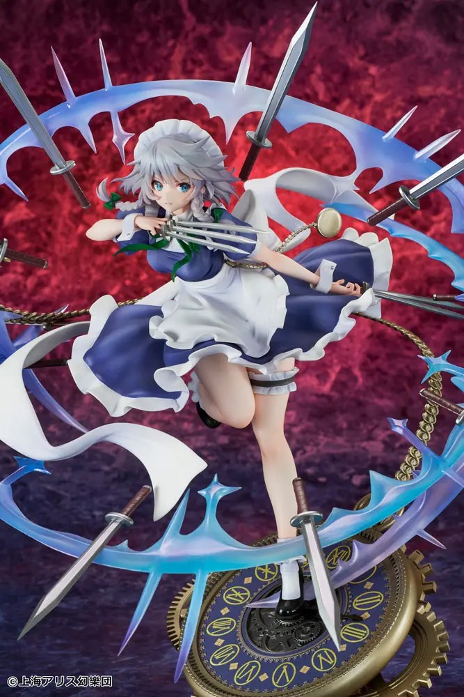 Touhou Project Figurka PVC 1/7 Izayoi Sakuya ilustracja TEDDY 32 cm zdjęcie produktu