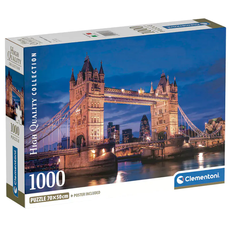 Puzzle Tower Bridge nocą 1000 elementów zdjęcie produktu