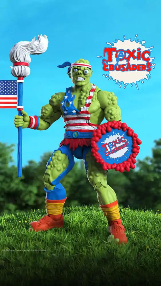 Toxic Crusaders Ultimates Figurka Akcji Toxie (Vintage Toy America) 18 cm zdjęcie produktu