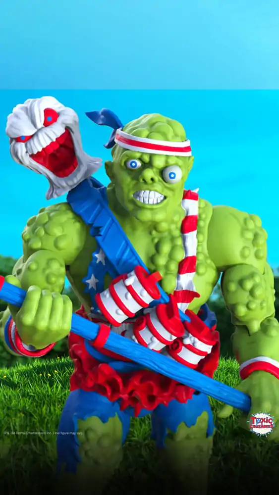 Toxic Crusaders Ultimates Figurka Akcji Toxie (Vintage Toy America) 18 cm zdjęcie produktu